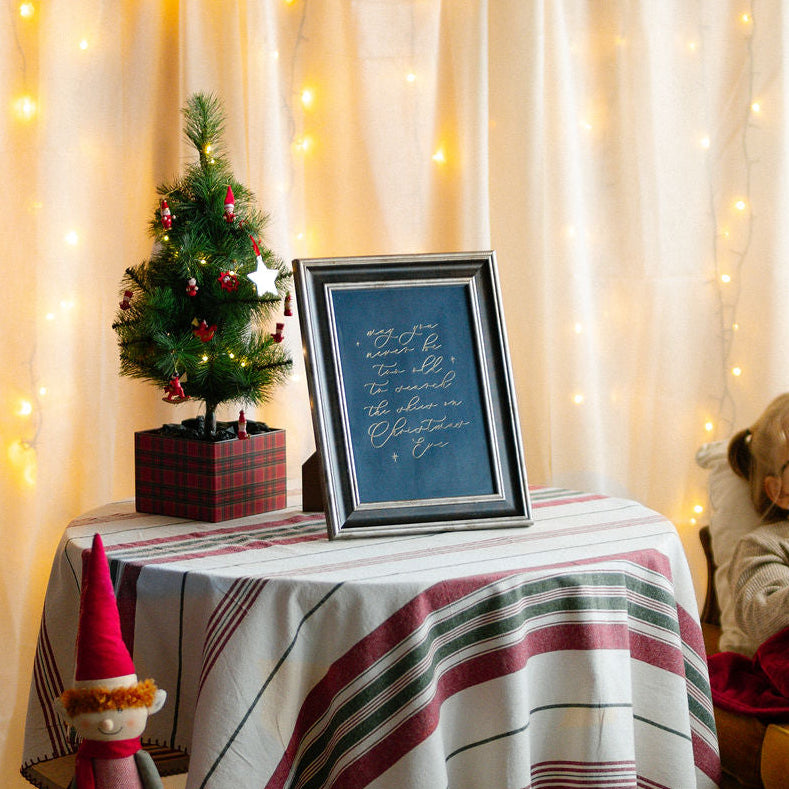 Skies on Christmas Eve Print