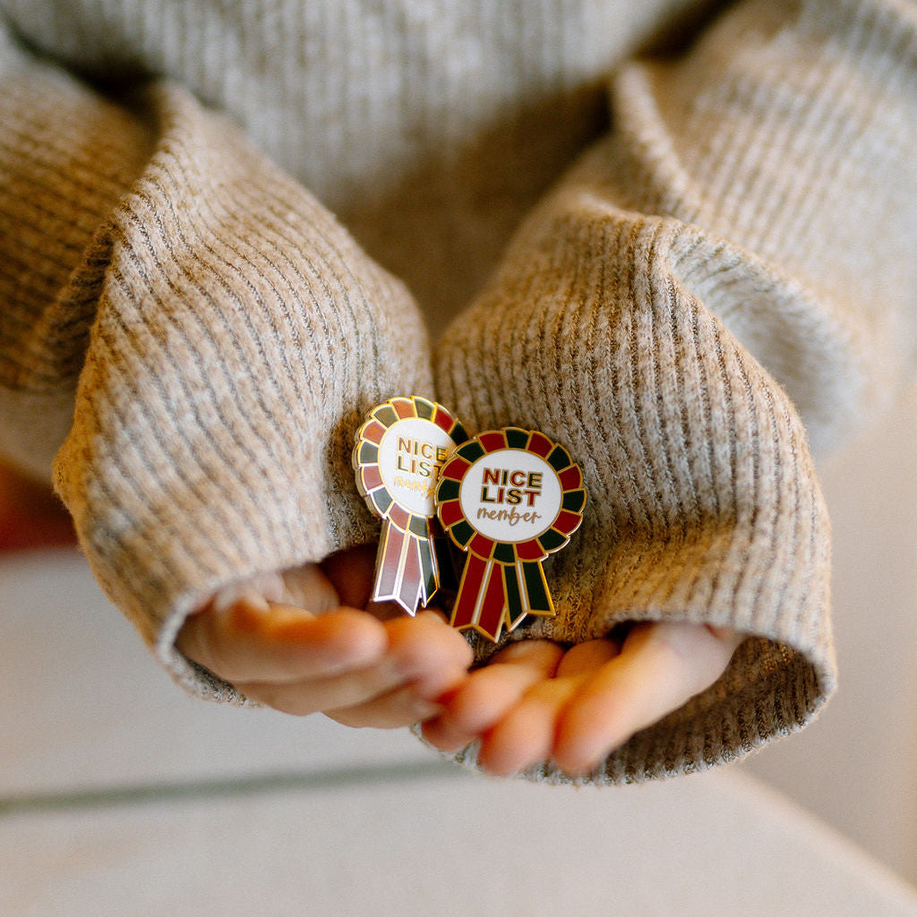 Nice List Member Enamel Pin